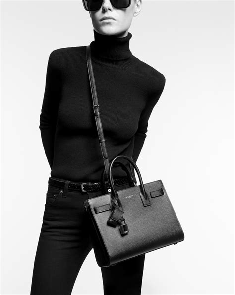 ysl sac du jour black baby duffle|SAINT LAURENT Sac de Jour Duffle leather shoulder bag .